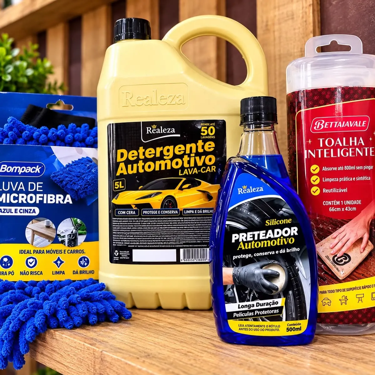 Limpeza automotiva